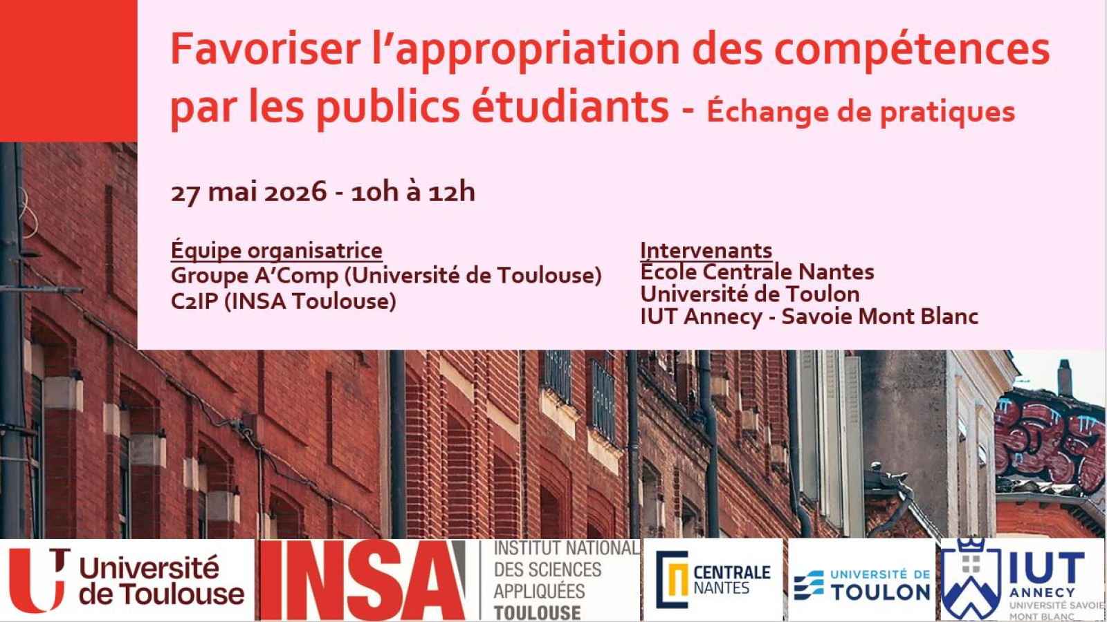 Appropriation des compétences par les publics étudiants : Retour d’expériences
