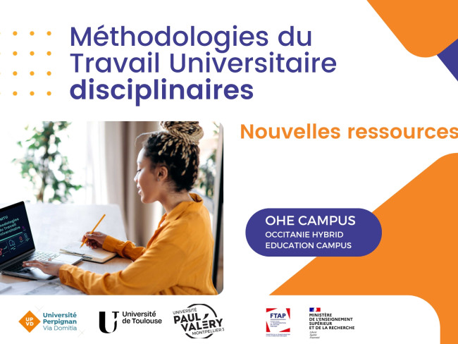 nouvelles ressources ! Méthodologies du Travail Universitaire disciplinaire