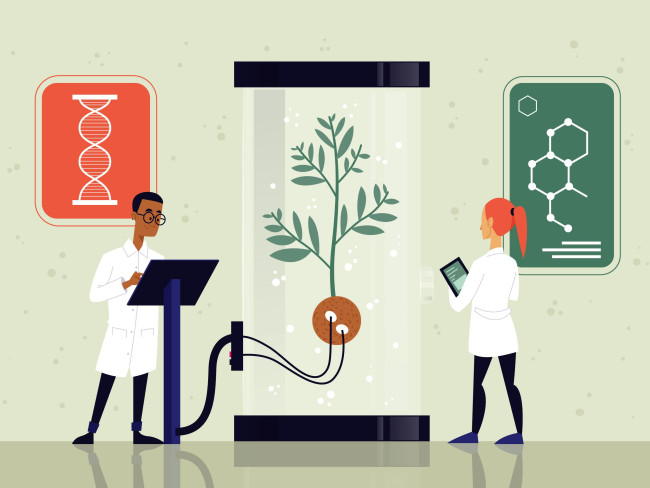 ingénieurs travaillant dans un laboratoire