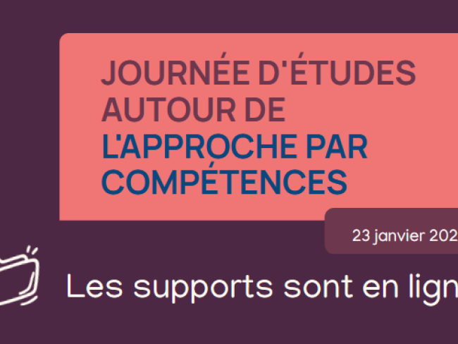 les supports de la journée d'études APC sont en ligne